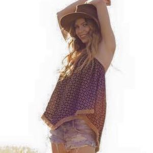 Basically Me Boho Strapless Top